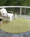 Addison Rugs Laeoril Green Washable Indoor-Outdoor Rug