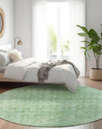 Addison Rugs Laeoril Teal Washable Indoor-Outdoor Rug