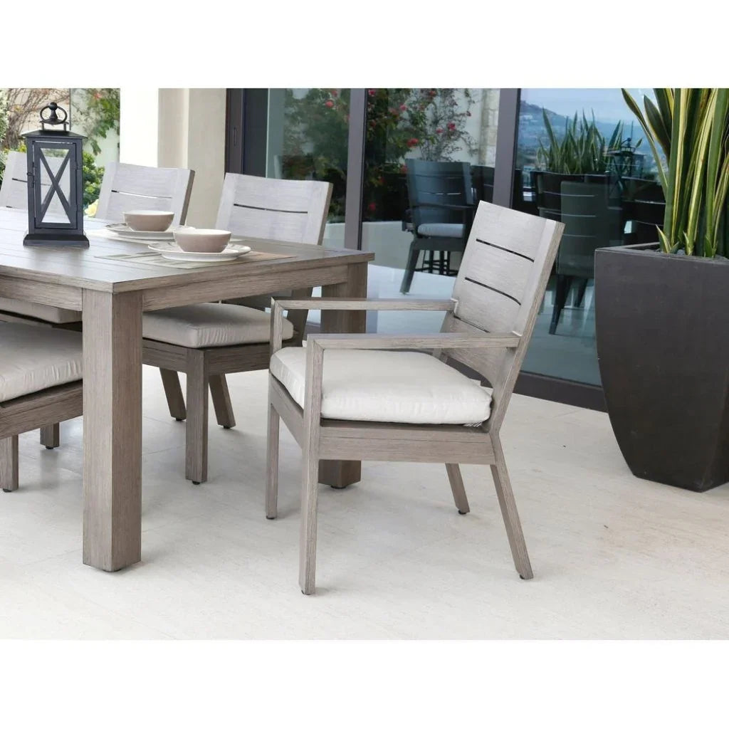 Sunset West Laguna Aluminum Extendable Outdoor Table
