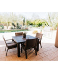 Sunset West Laguna Aluminum Made Square Outdoor Table