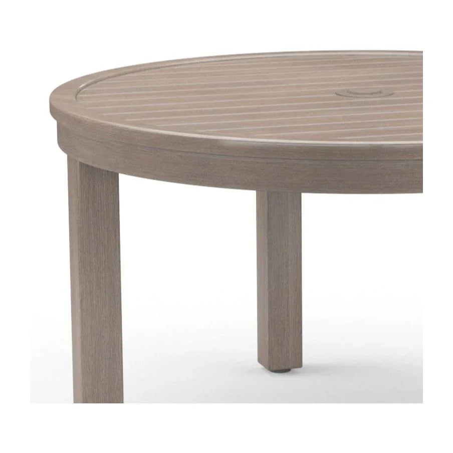 Sunset West Laguna Aluminum Round Outdoor Dining Table