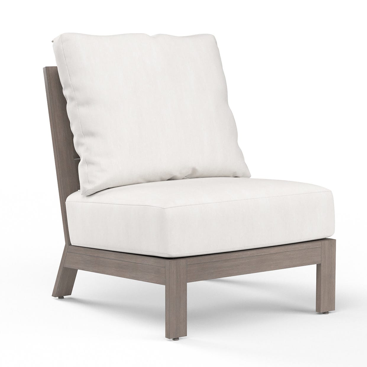 Sunset West Laguna Sunbrella Armless Outdoor Club Chair