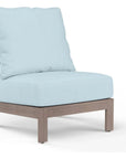Sunset West Laguna Sunbrella Armless Outdoor Club Chair