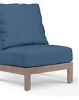 Sunset West Laguna Sunbrella Armless Outdoor Club Chair