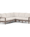 Sunset West Laguna Sunbrella Cushions Outdoor Sectional Sofa
