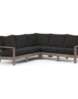 Sunset West Laguna Sunbrella Cushions Outdoor Sectional Sofa