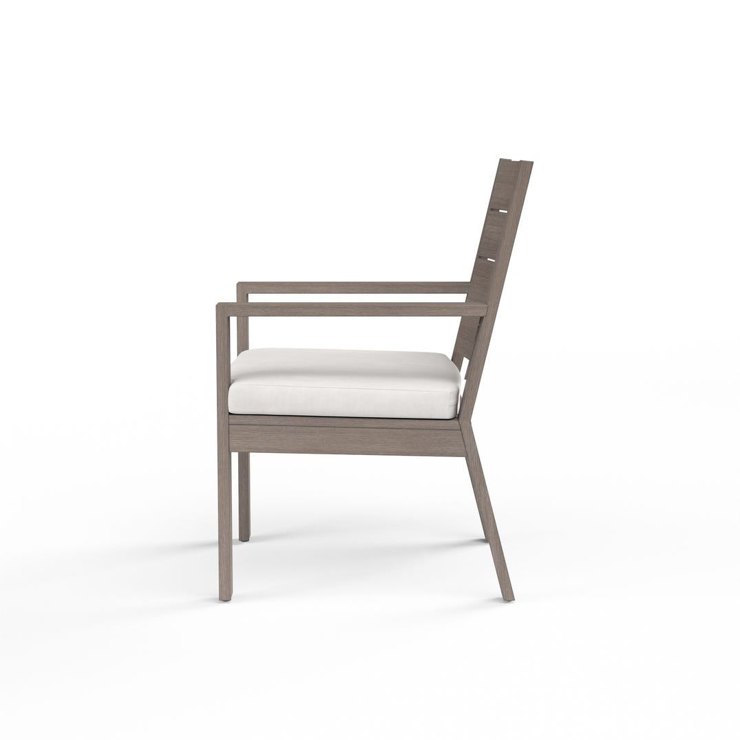 Sunset West Laguna Sunbrella Outdoor Dining Armchair 2PC