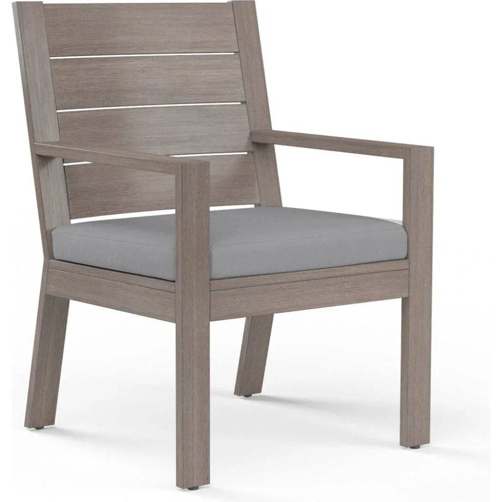 Sunset West Laguna Sunbrella Outdoor Dining Armchair 2PC