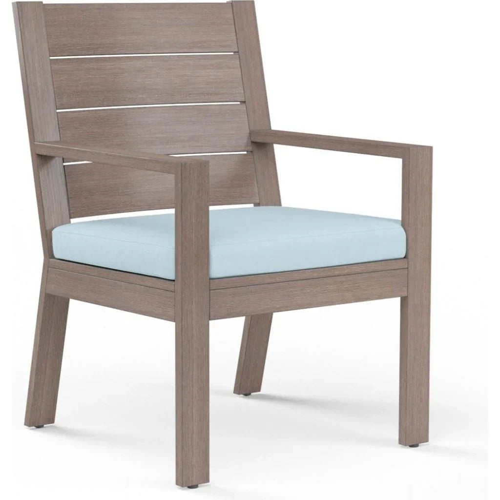 Sunset West Laguna Sunbrella Outdoor Dining Armchair 2PC