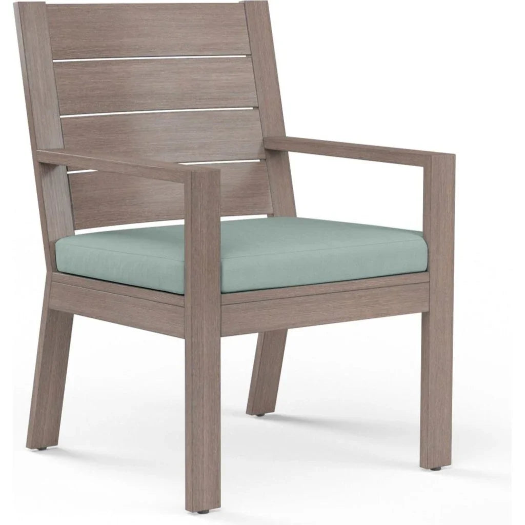 Sunset West Laguna Sunbrella Outdoor Dining Armchair 2PC