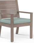 Sunset West Laguna Sunbrella Outdoor Dining Armchair 2PC