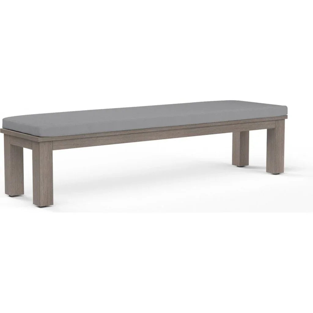 Sunset West Laguna Sunbrella Outdoor Dining Bench