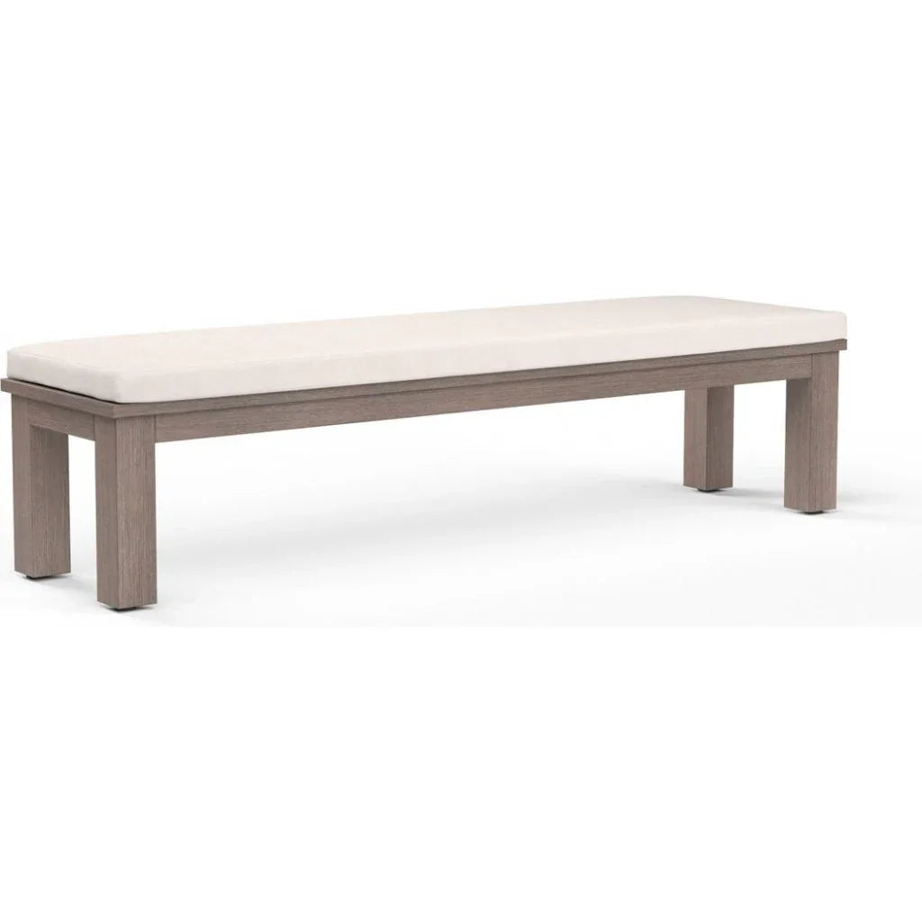 Sunset West Laguna Sunbrella Outdoor Dining Bench
