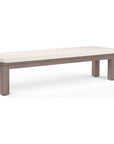 Sunset West Laguna Sunbrella Outdoor Dining Bench