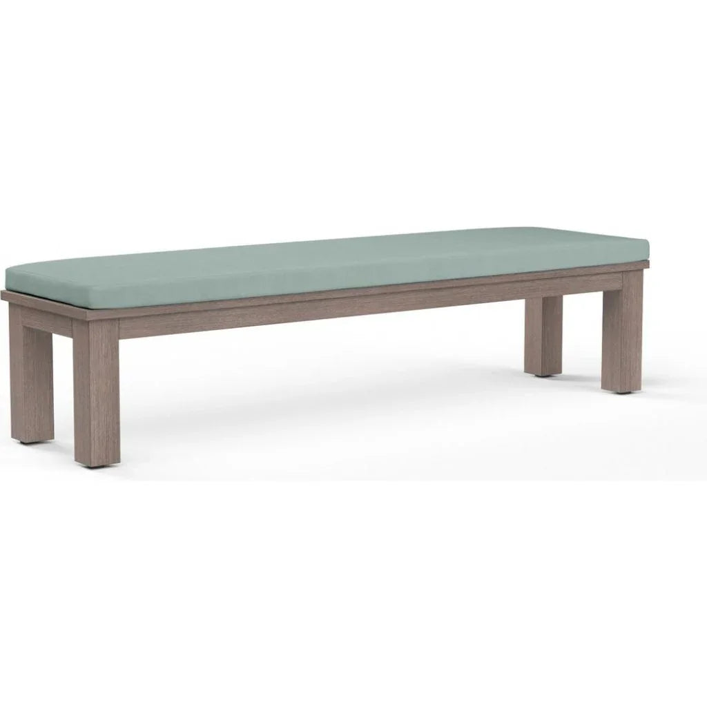 Sunset West Laguna Sunbrella Outdoor Dining Bench