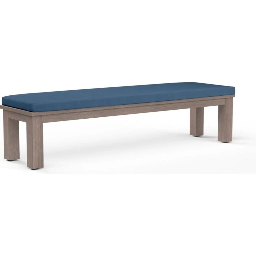 Sunset West Laguna Sunbrella Outdoor Dining Bench
