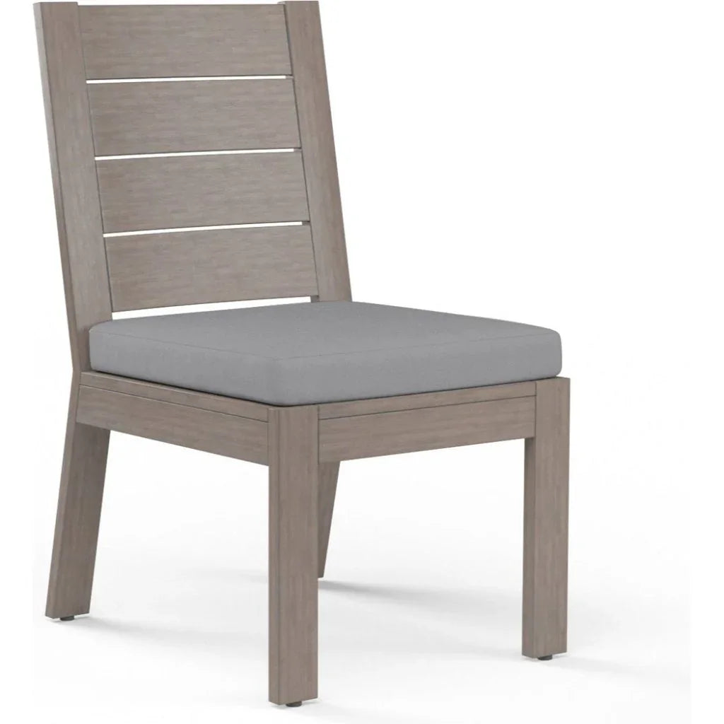 Sunset West Laguna Sunbrella Outdoor Dining Chair 2PC