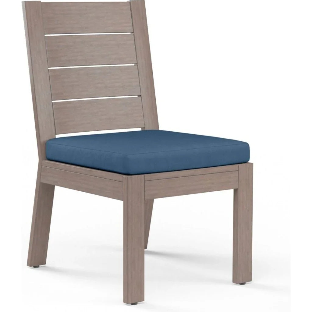 Sunset West Laguna Sunbrella Outdoor Dining Chair 2PC