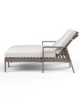 Laguna Sunbrella Outdoor Double Chaise Lounge-Outdoor Chaises-Sunset West-LOOMLAN