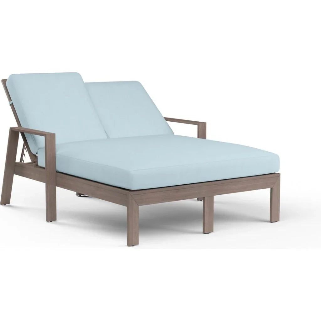 Sunset West Laguna Sunbrella Outdoor Double Chaise Lounge