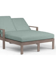 Sunset West Laguna Sunbrella Outdoor Double Chaise Lounge
