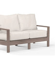 Sunset West Laguna Sunbrella Outdoor Loveseat