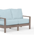 Sunset West Laguna Sunbrella Outdoor Loveseat