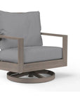 Sunset West Laguna Sunbrella Swivel Outdoor Club Rocker
