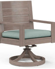 Sunset West Laguna Swivel Outdoor Dining Chair 2PC