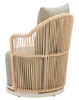 Zuo Modern Lanai Olefin Fabric Swivel Outdoor Accent Chair