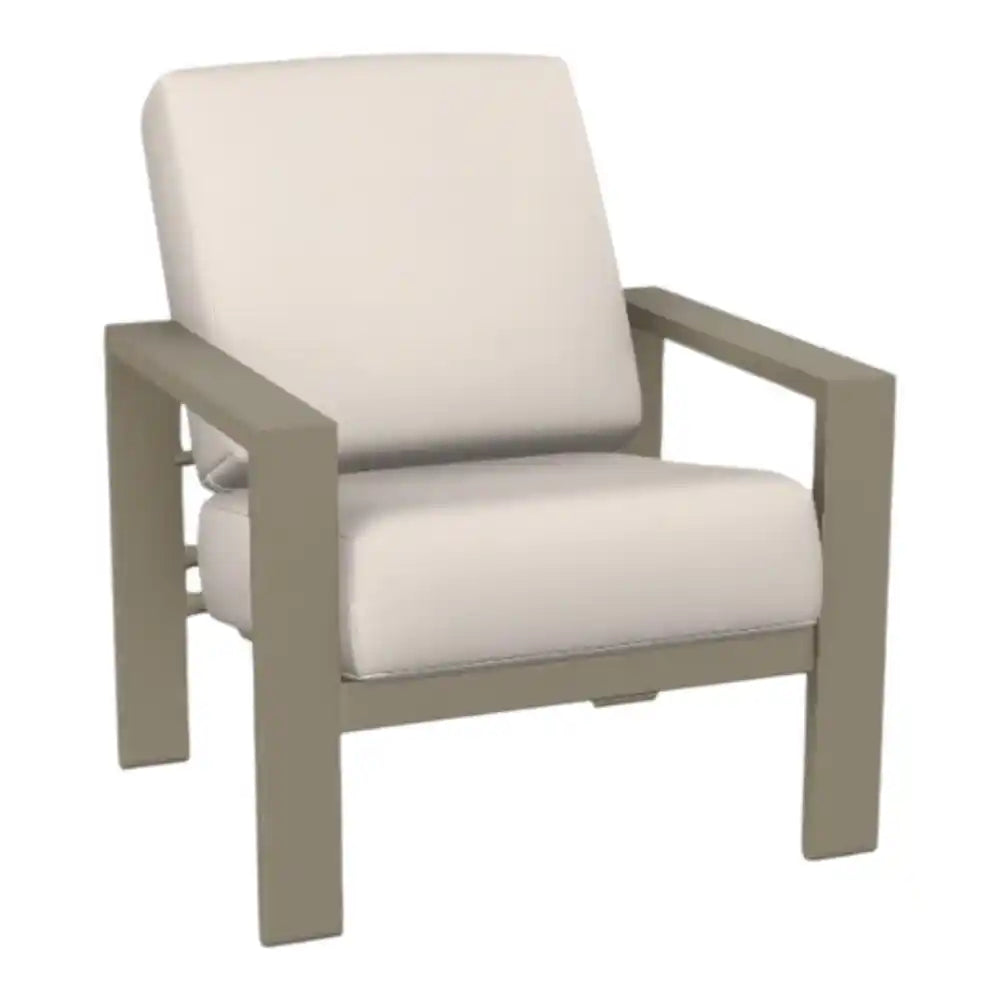 Telescope Larssen Deep Seat Cushion Arm Chair with Fire Table 5PC Set
