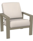 Telescope Larssen Deep Seat Cushion Arm Chair with Fire Table 5PC Set