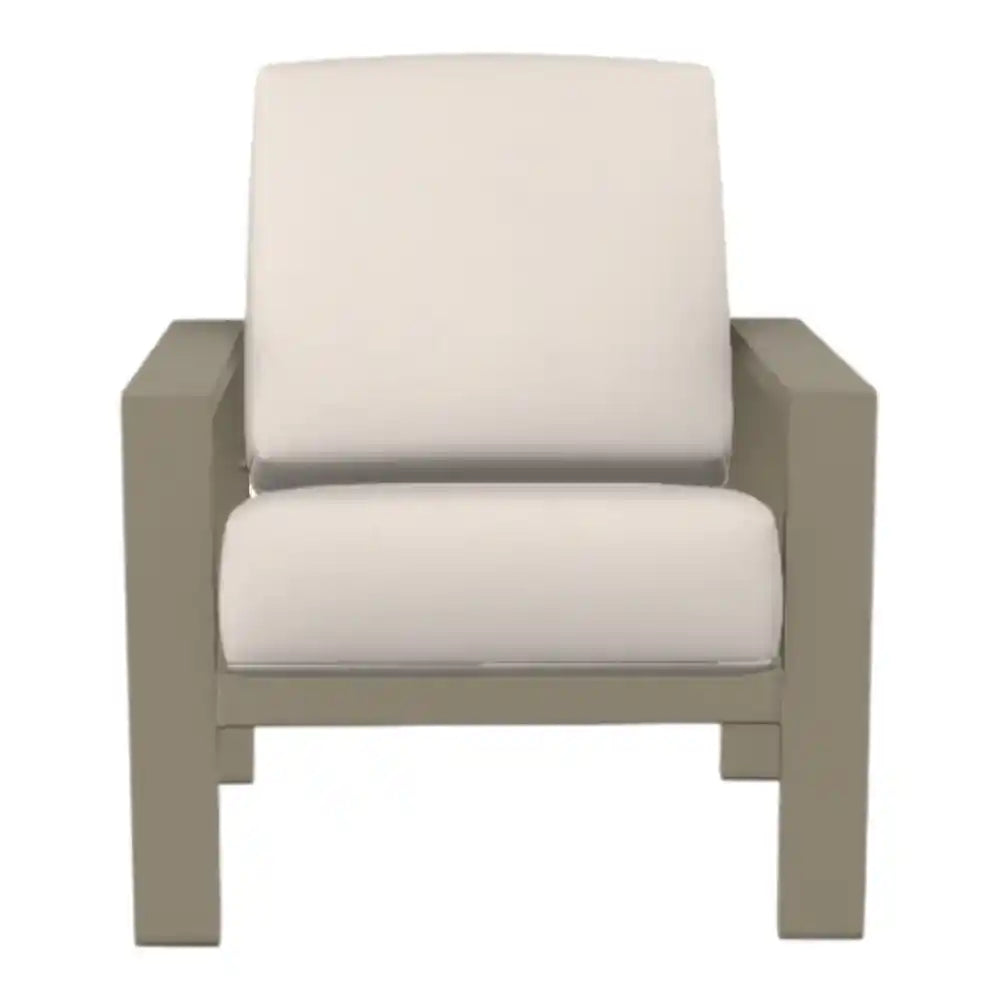 Telescope Larssen Deep Seat Cushion Arm Chair with Fire Table 5PC Set
