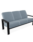 Larssen Aluminum Framed Deep Cushion Three-Seat Sofa