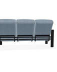 Larssen Aluminum d Deep Cushion Three-Seat Sofa