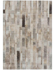 LOOMLAN Rugs Laventhia Brown Washable Indoor-Outdoor Rug