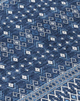 Addison Rugs Lazy Rivers Blue Washable Indoor-Outdoor Rug