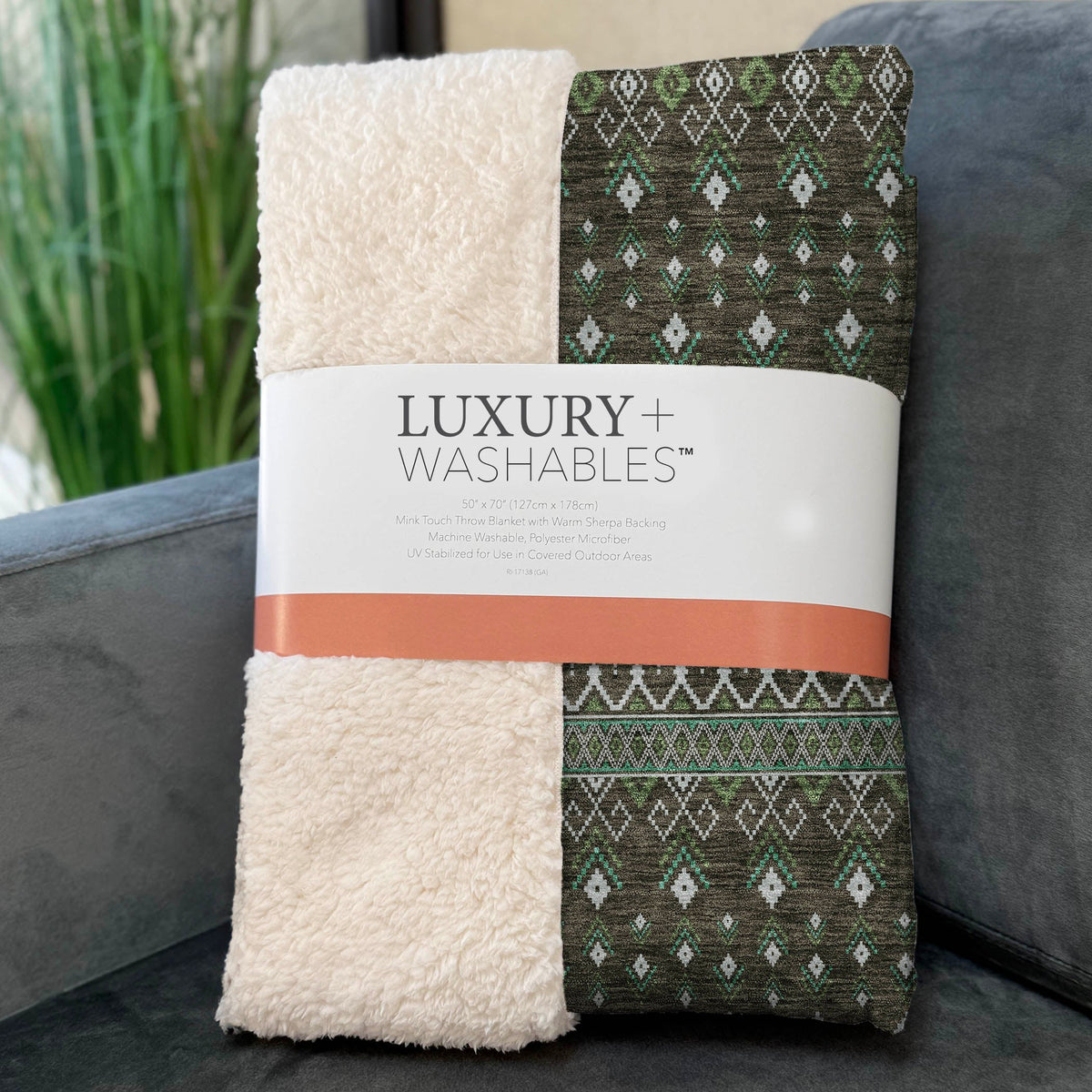 Addison Rugs Lazy Rivers Brown Washable Indoor-Outdoor Rug