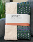 Addison Rugs Lazy Rivers Green Washable Indoor-Outdoor Rug