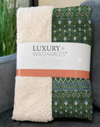 Addison Rugs Lazy Rivers Olive Washable Indoor-Outdoor Rug