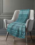 Addison Rugs Lazy Rivers Teal Washable Indoor-Outdoor Rug