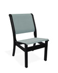 Leeward Marine Grade Polymer Armless Stacking Chair