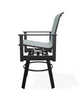 Leeward Bar Height Swivel Marine Grade Polymer Arm Chair