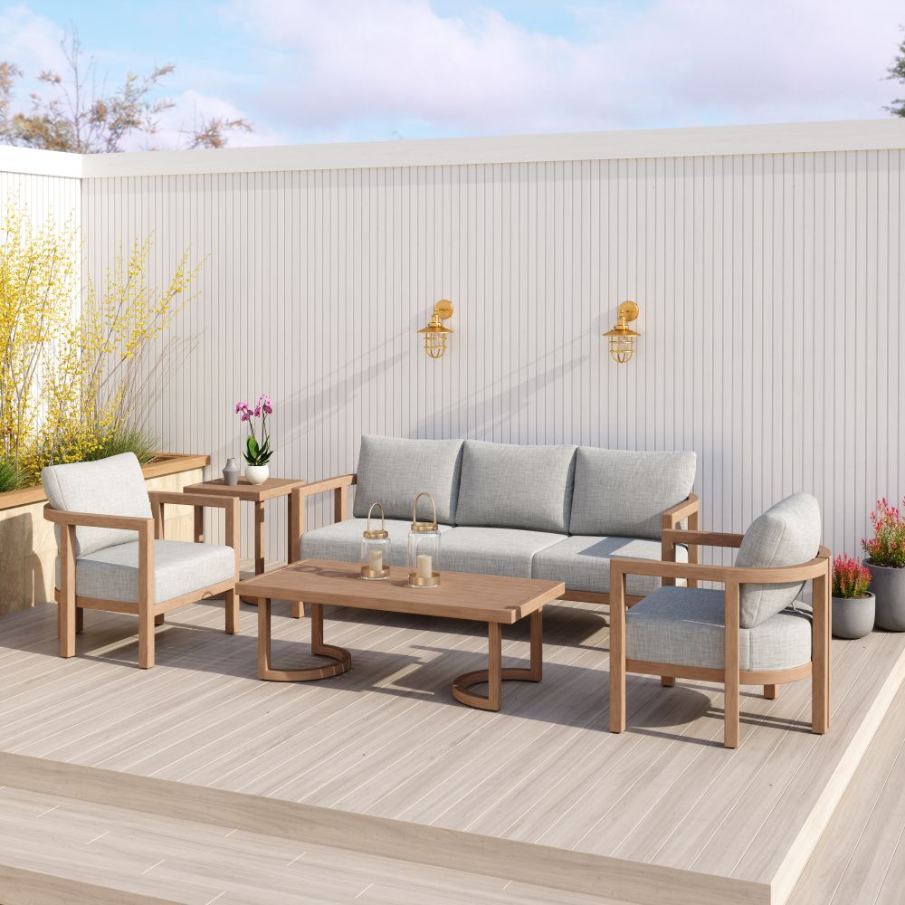 Zuo Modern Leto Olefin Fabric Outdoor Sofa