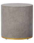 Linea Ring Accent Table Set - Gold Outdoor End Tables