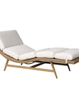 Cascade Aluminum Outdoor Chaise-Outdoor Chaises-Lloyd Flanders-LOOMLAN