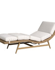 Cascade Aluminum Outdoor Chaise-Outdoor Chaises-Lloyd Flanders-LOOMLAN