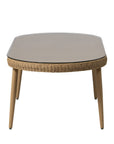 Cascade Oval Outdoor Cocktail Table-Outdoor Coffee Tables-Lloyd Flanders-LOOMLAN