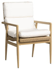 Cascade Aluminum Outdoor Dining Armchair-Outdoor Dining Chairs-Lloyd Flanders-LOOMLAN