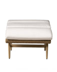 Cascade Aluminum Outdoor Ottoman-Outdoor Ottomans-Lloyd Flanders-LOOMLAN